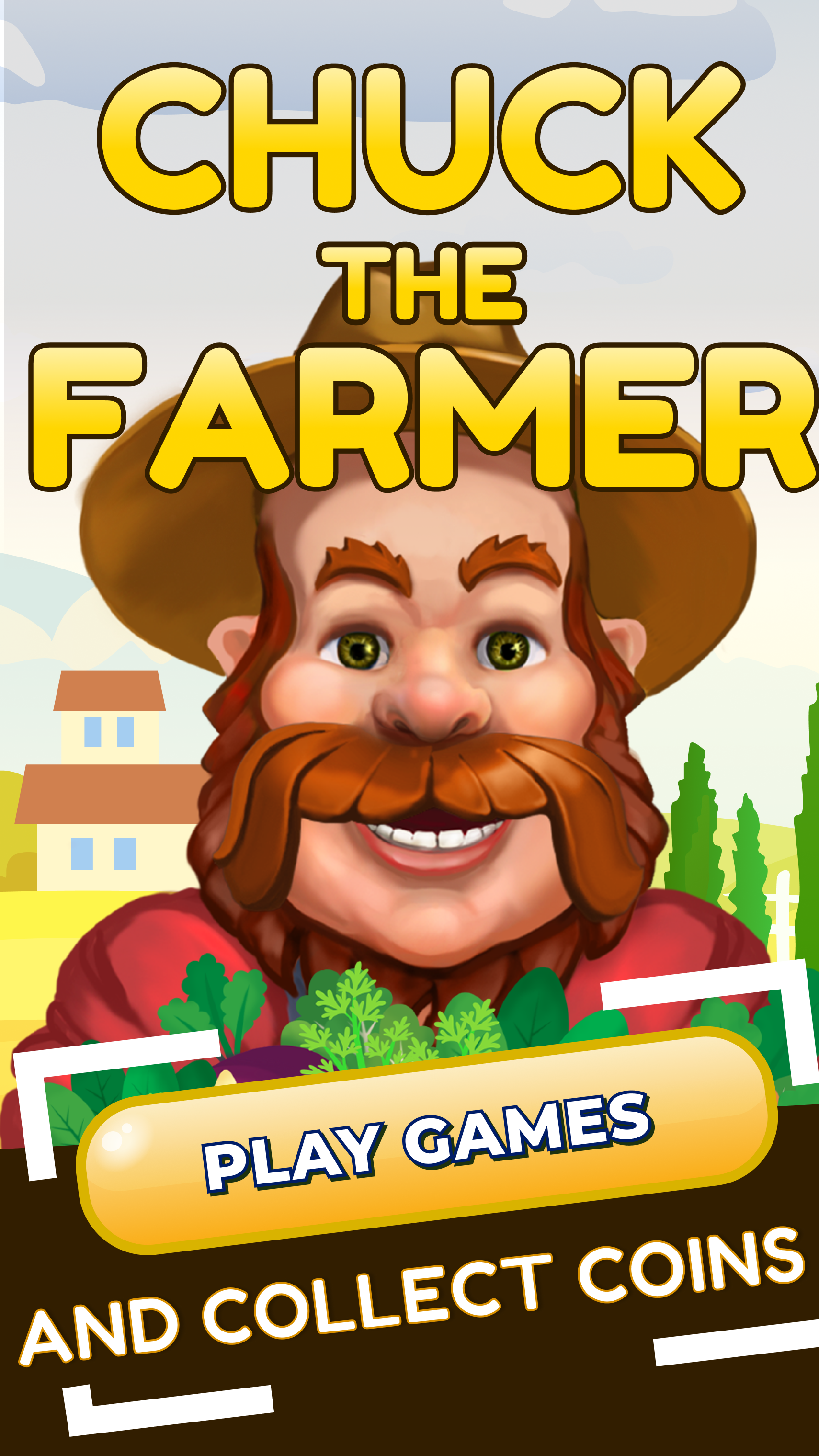 Screenshot 1 of Chuck, o Fazendeiro: Jogue Jogos Divertidos 3.4