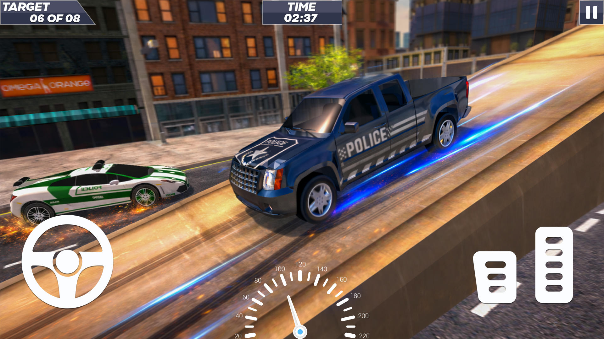 Police Pursuit – City Chase 3D ภาพหน้าจอเกม