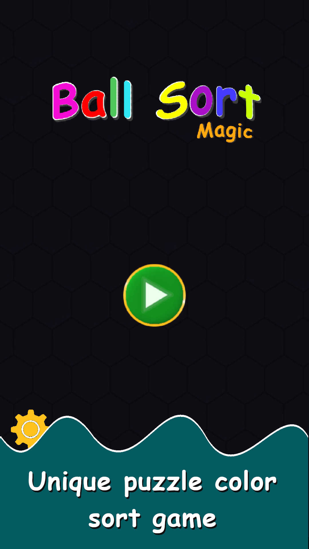 Captura de Tela do Jogo Puzzle magique BallSort