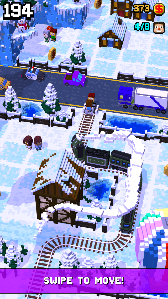 Tracky Train Game Screenshot