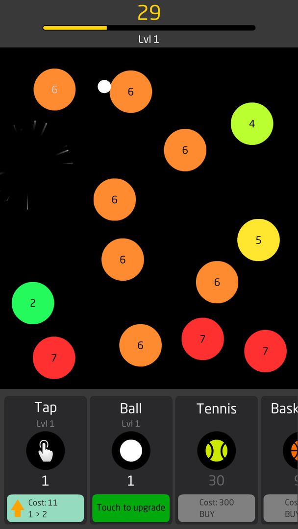 Idle Balls screenshot game