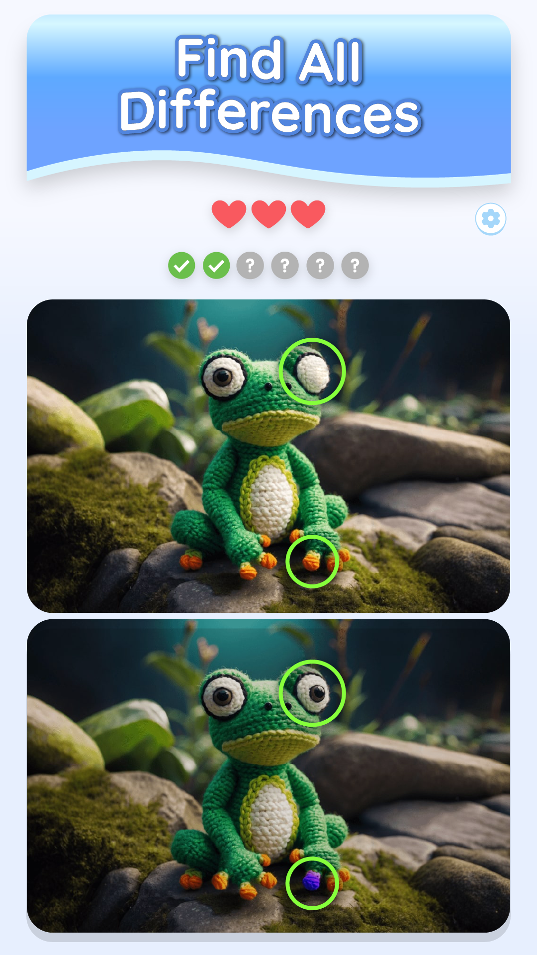 Spot the Differences XXL Game Screenshot