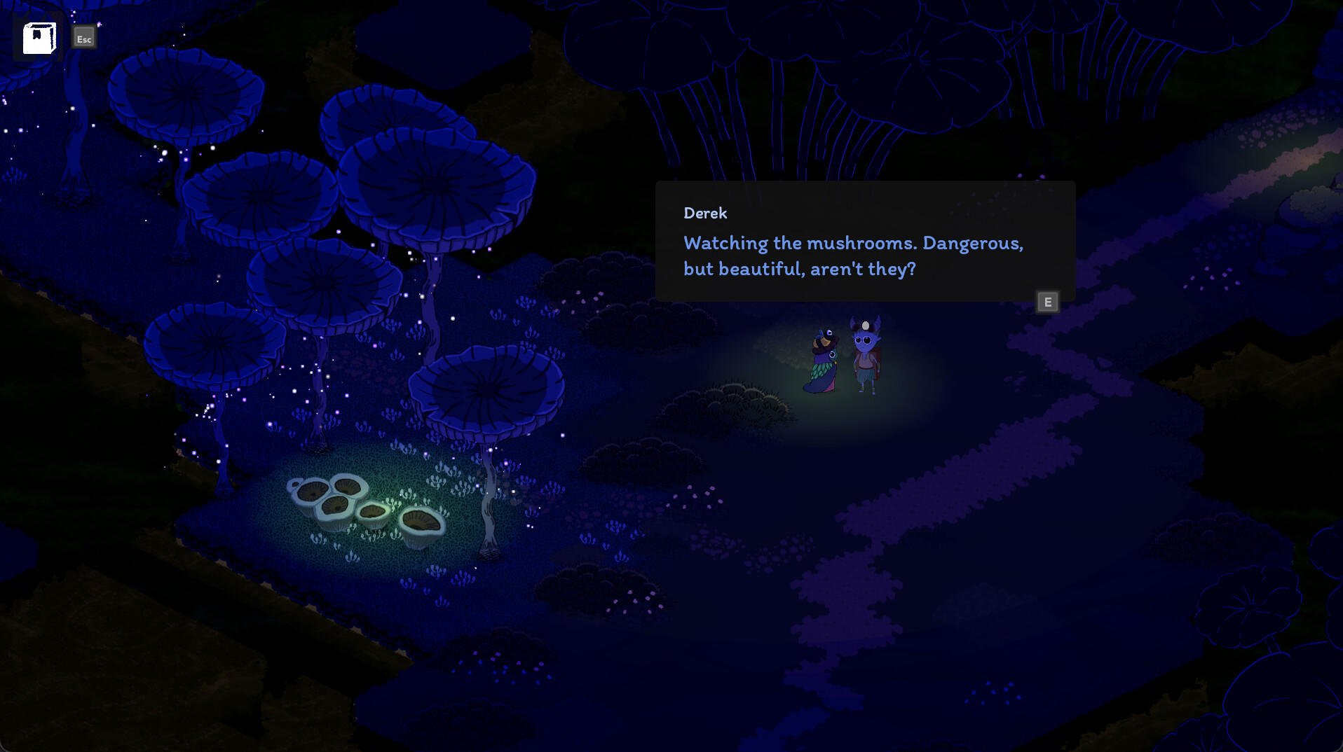 Slumbering Woods Game Screenshot