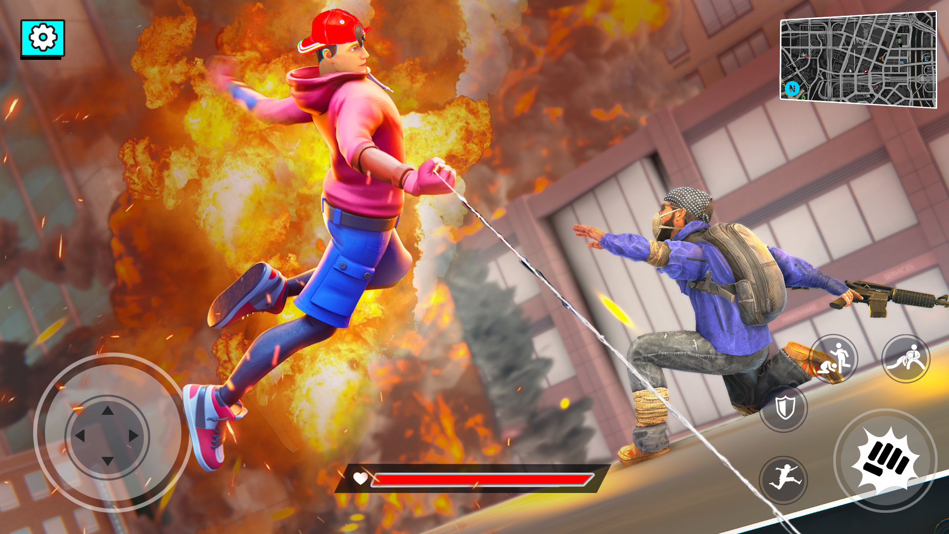 Spider Fighter - Crime Battle Game Screenshot