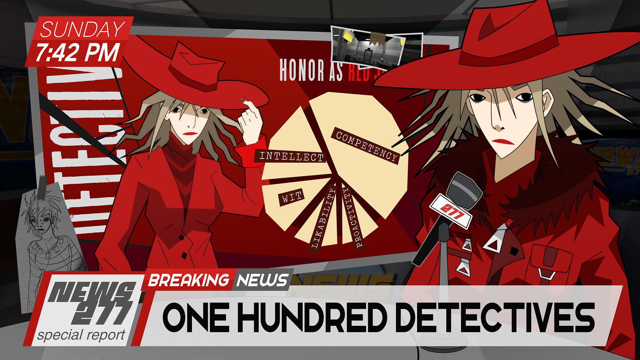 Methods: Detective Competition Game Screenshot