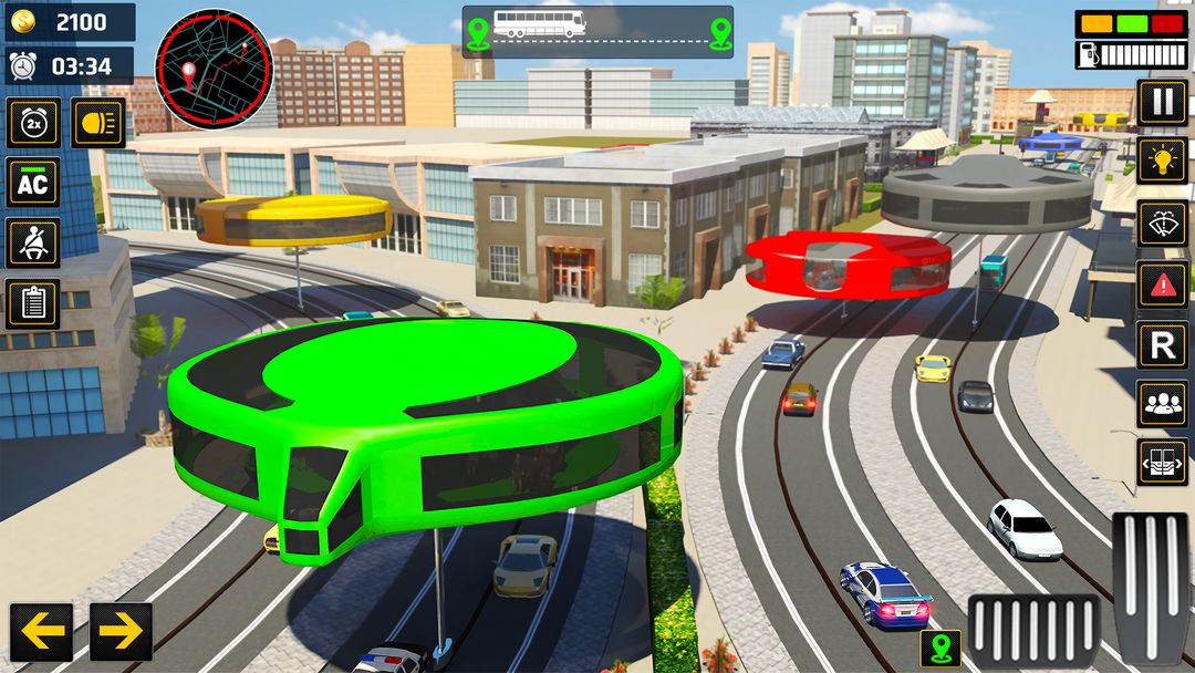 Modern Bus Driving Bus Games screenshot game