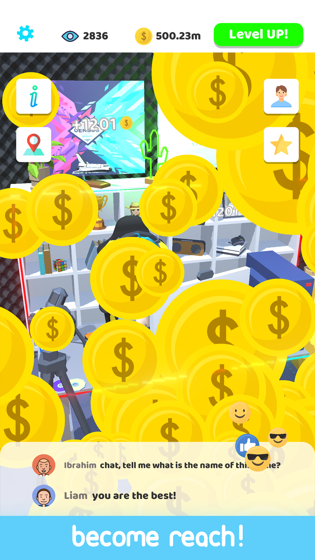 Idle Streamer! Game Screenshot