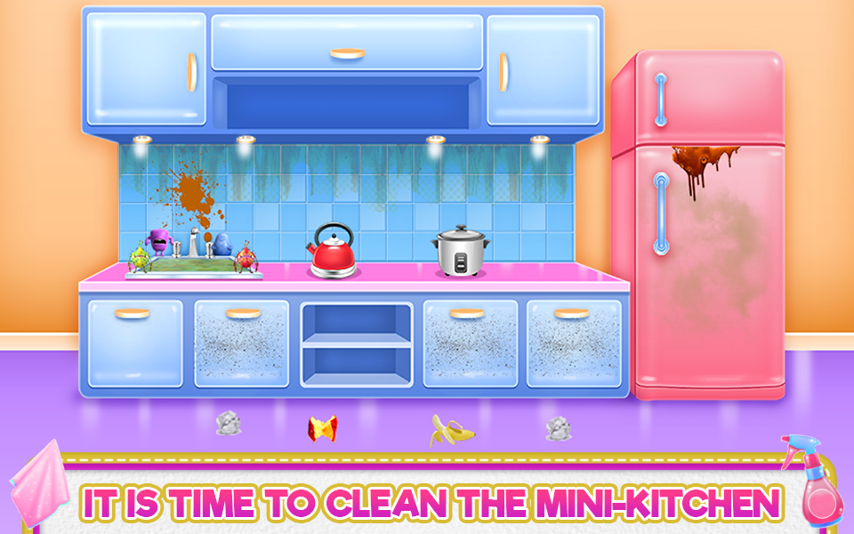 Hotel Room Cleaning Game Screenshot