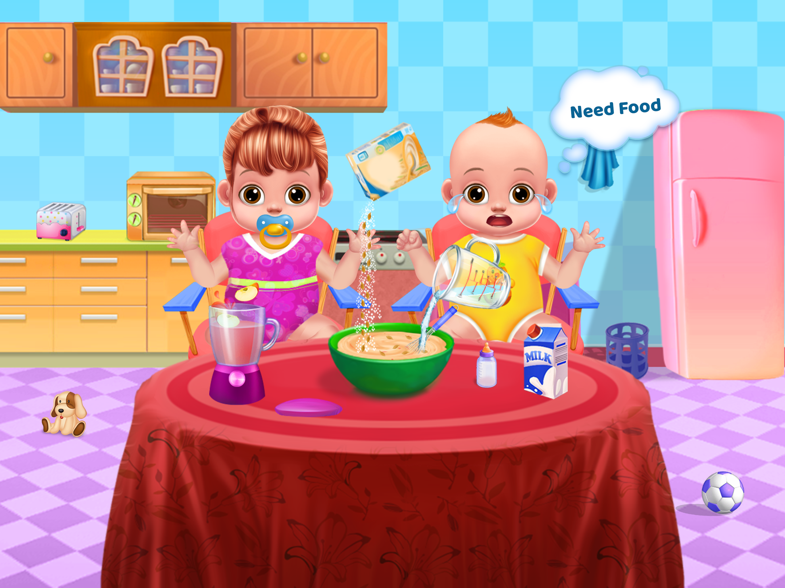 Ice Princess Mommy Baby Twins Game Screenshot