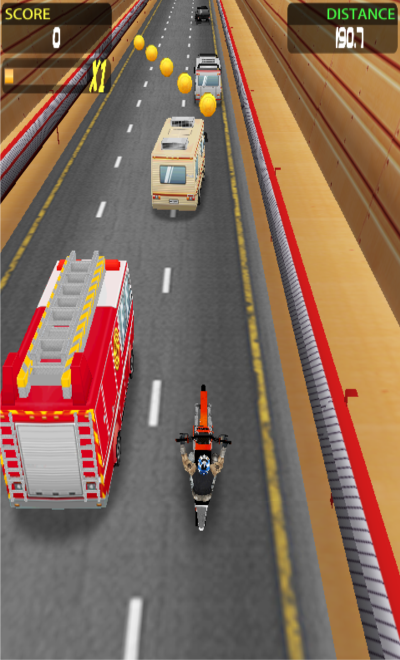 Top MOTO Racing 3D Game Screenshot