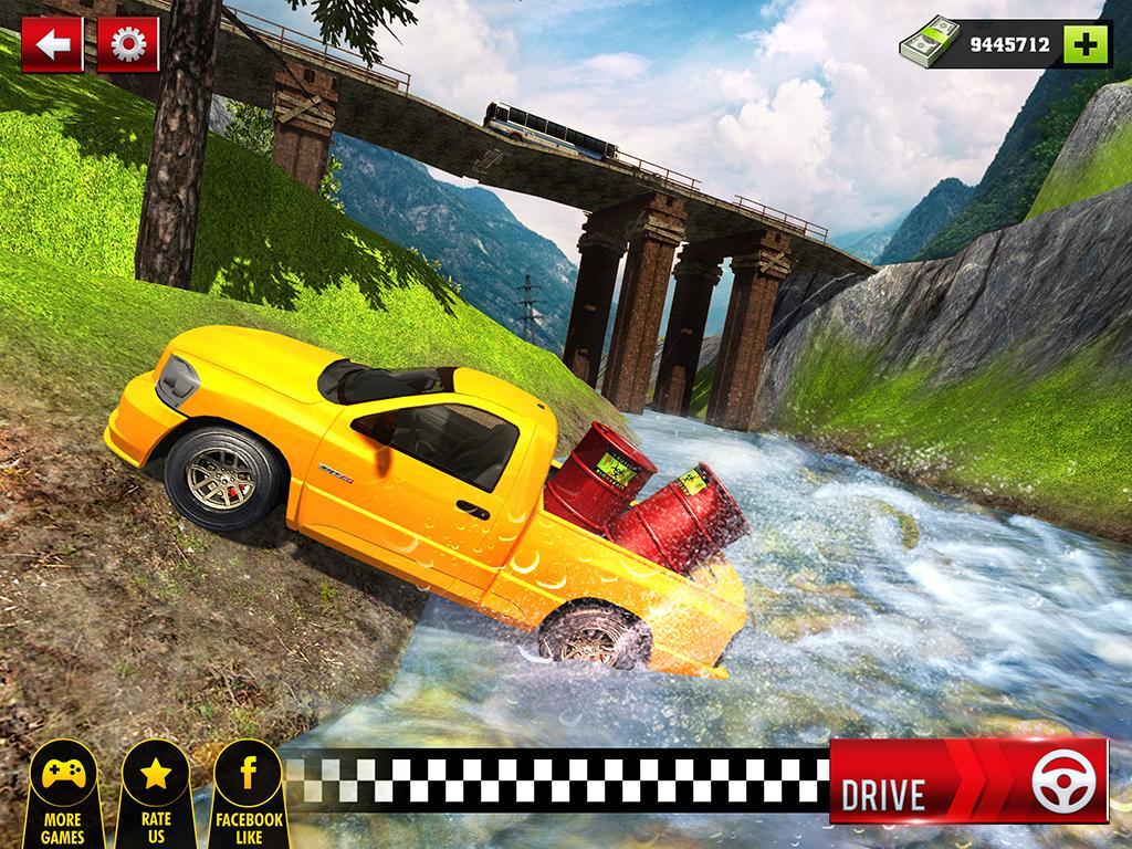 Offroad Hilux Pickup Truck Dri Game Screenshot