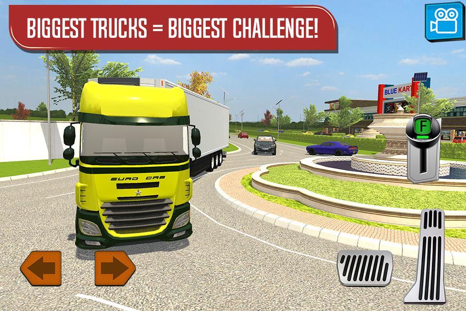 Screenshot of Delivery Truck Driver Sim
