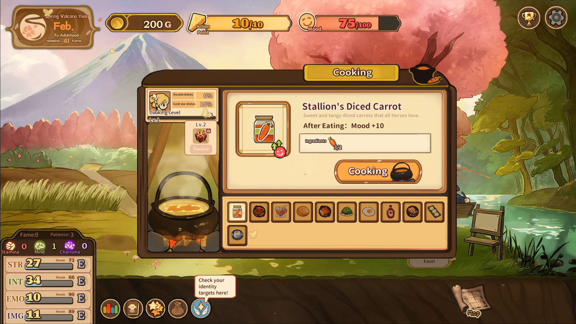 Volcano Girl screenshot game