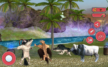 Wild Animal Fighting Simulator Game Screenshot