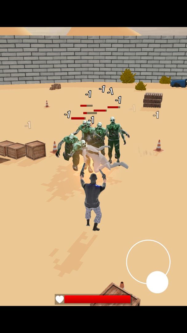 Screenshot of Last Hero: Zombie Revolt