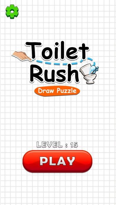 Toilet Rush Puzzle Game Game Screenshot