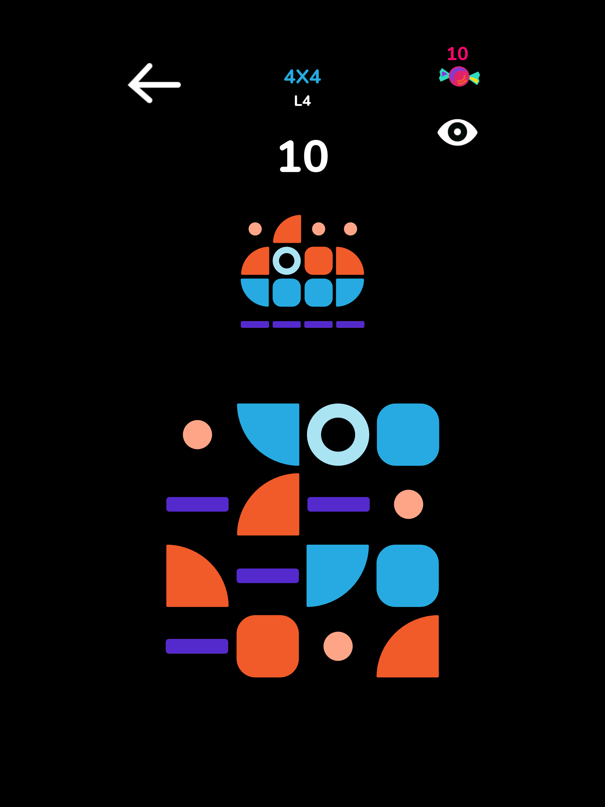 Color Roll : Slide Block Puzzle Game Screenshot