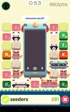 Alphabear English word game 게임 스크린샷