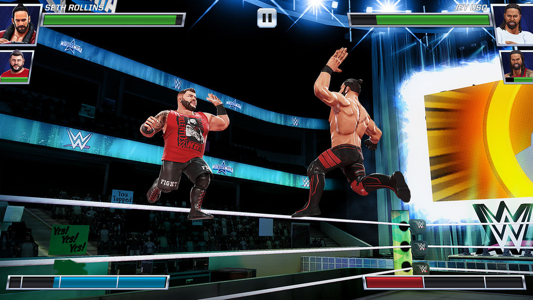 WWE Mayhem ภาพหน้าจอเกม