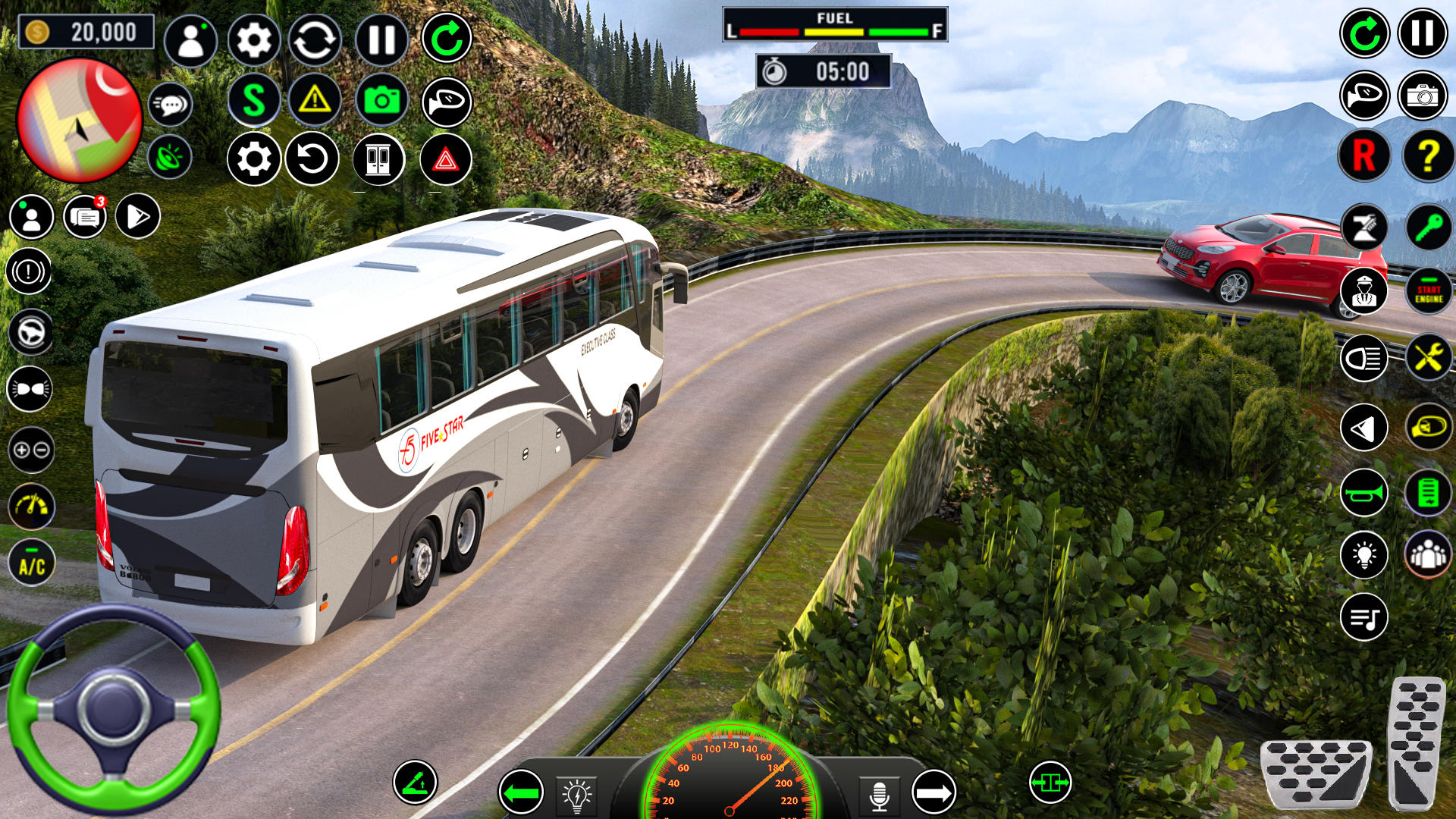 Bus game: City Bus Simulator ภาพหน้าจอเกม