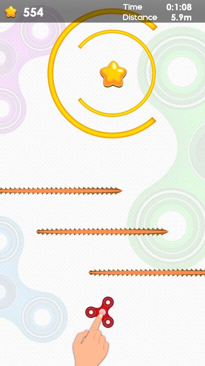 Fidget Spinner Twist Game Screenshot