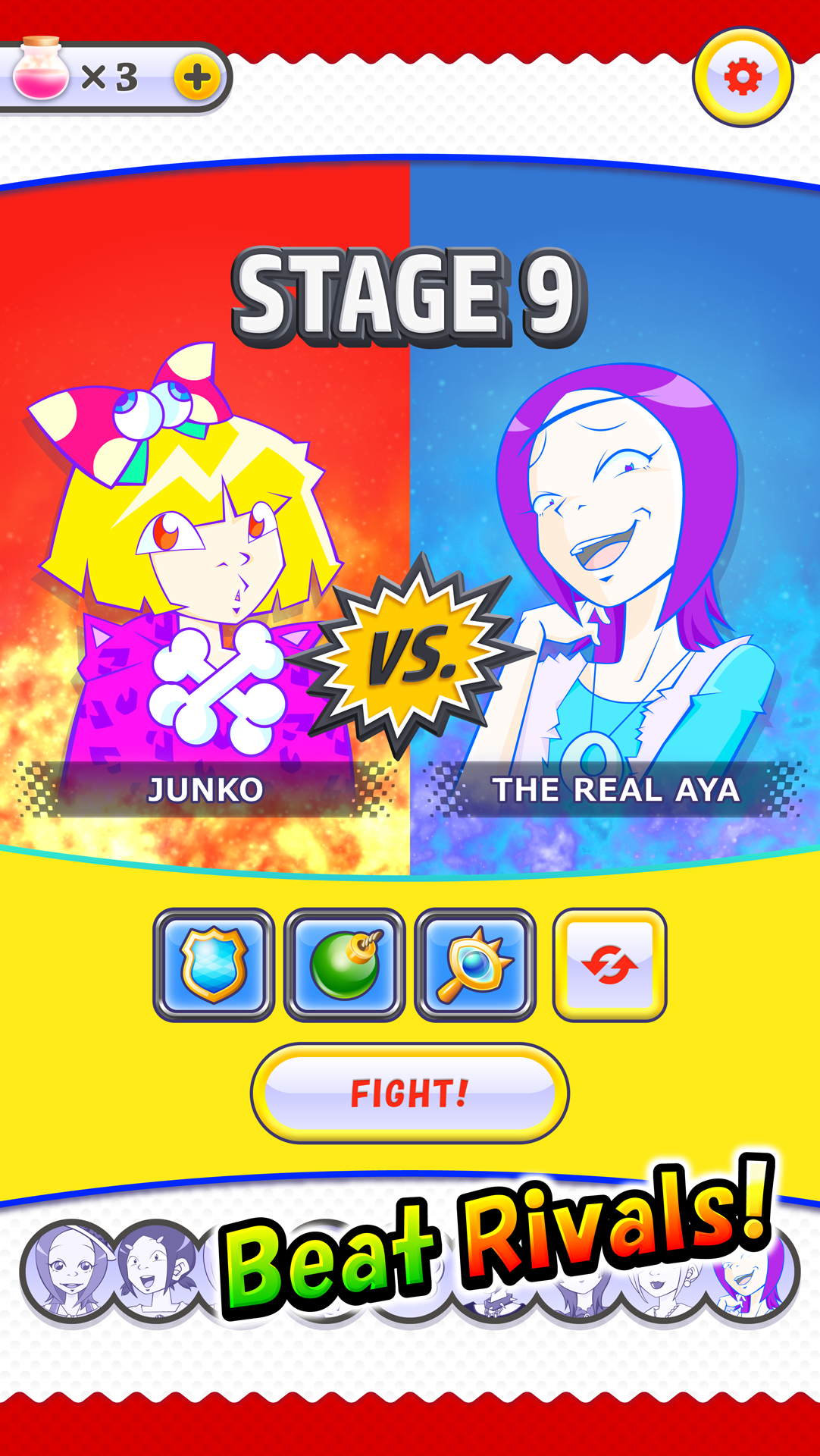 Henko Card Fight - Memory Game Game Screenshot