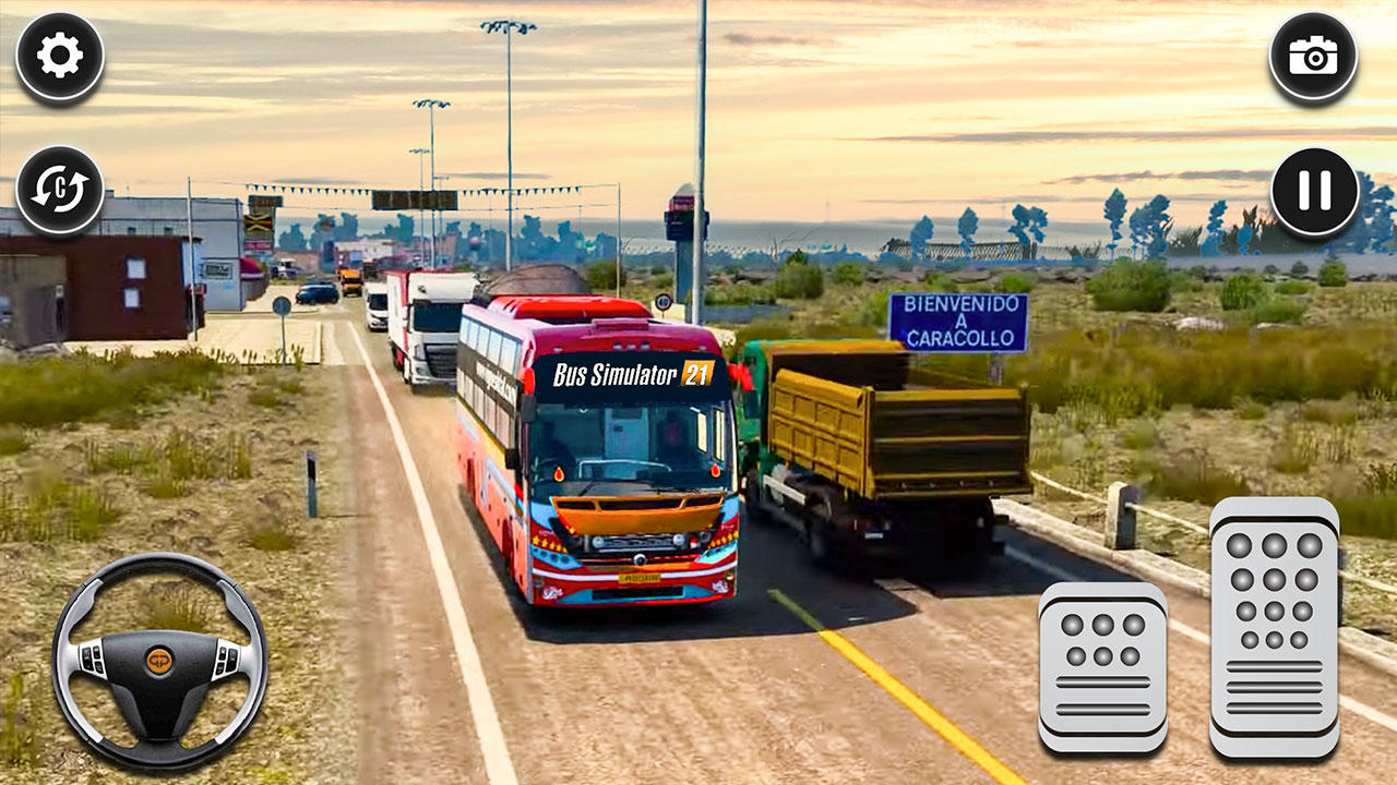 Bus Simulator Offroad Games 3D Game Screenshot
