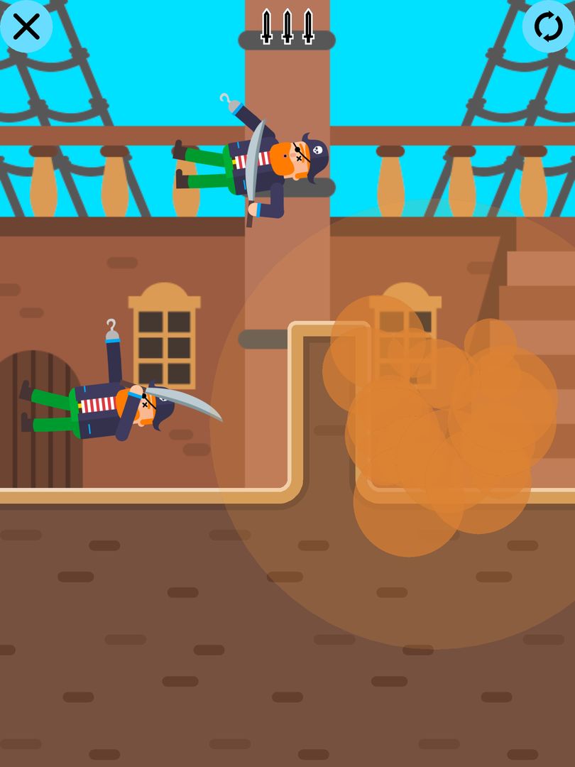 Mr Ninja - Slicey Puzzles screenshot game