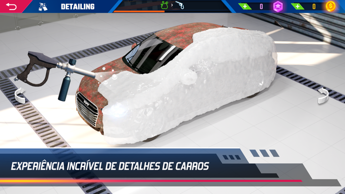 Captura de Tela do Jogo Car Detailing Simulator 2023