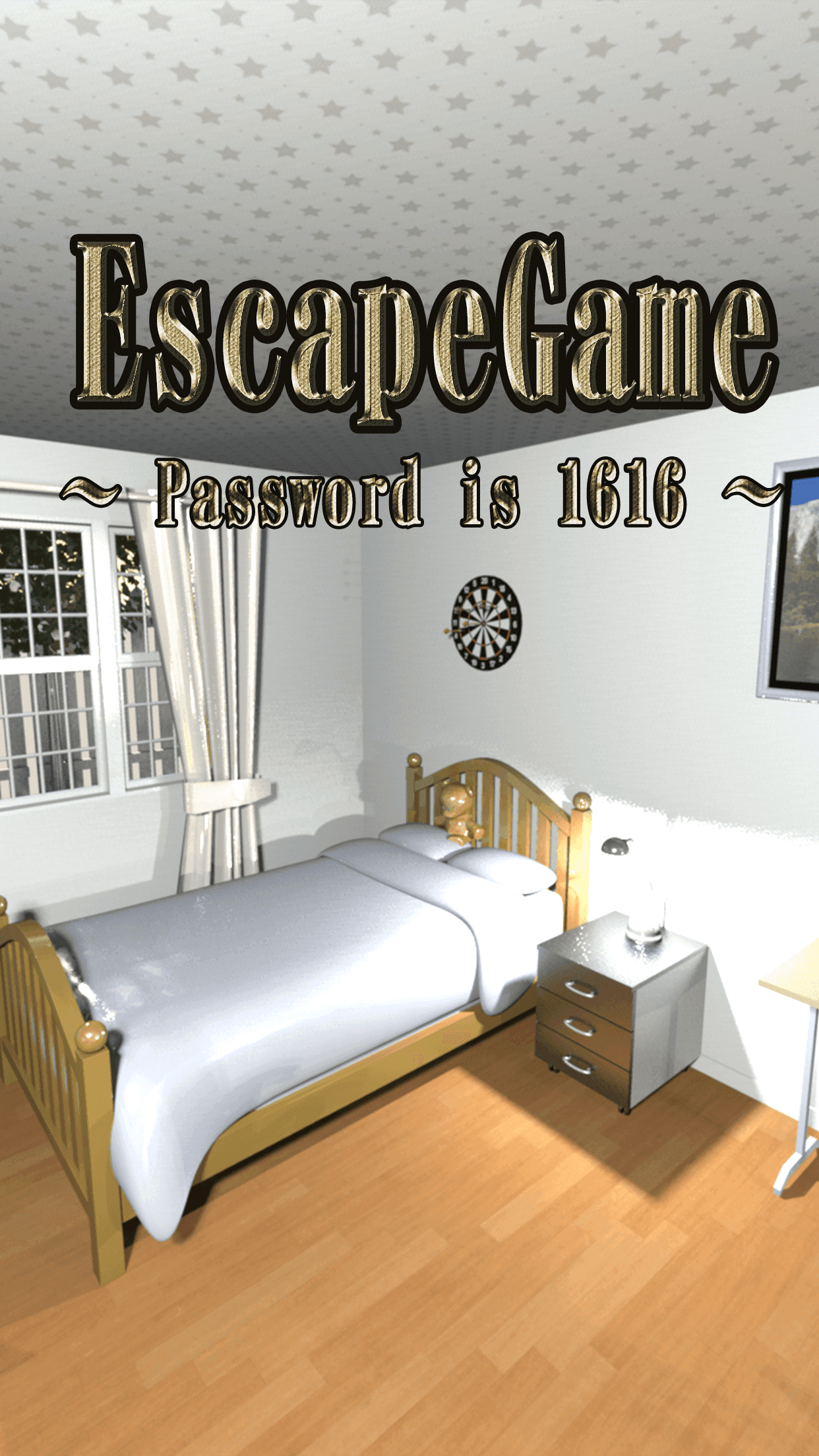 Screenshot 1 of Room Escape- စကားဝှက်သည် 1616 ဖြစ်သည်။ 1.0.6