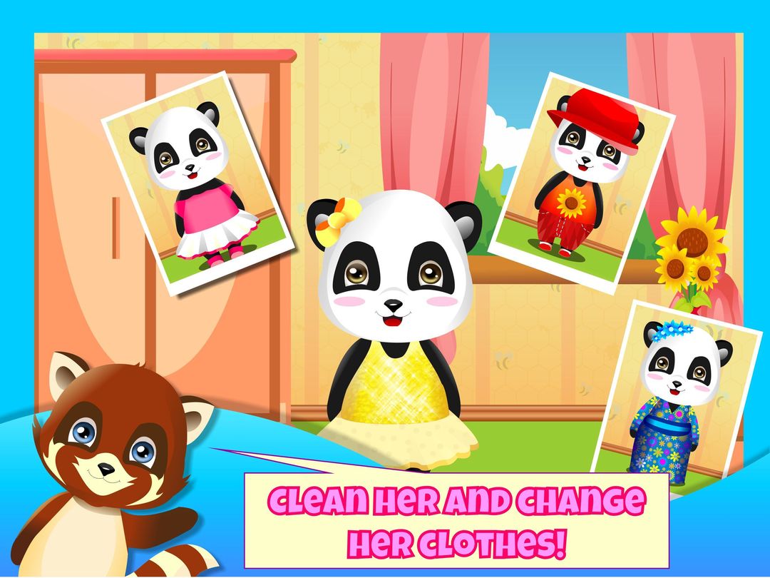Screenshot of Cute Baby Panda - Daycare