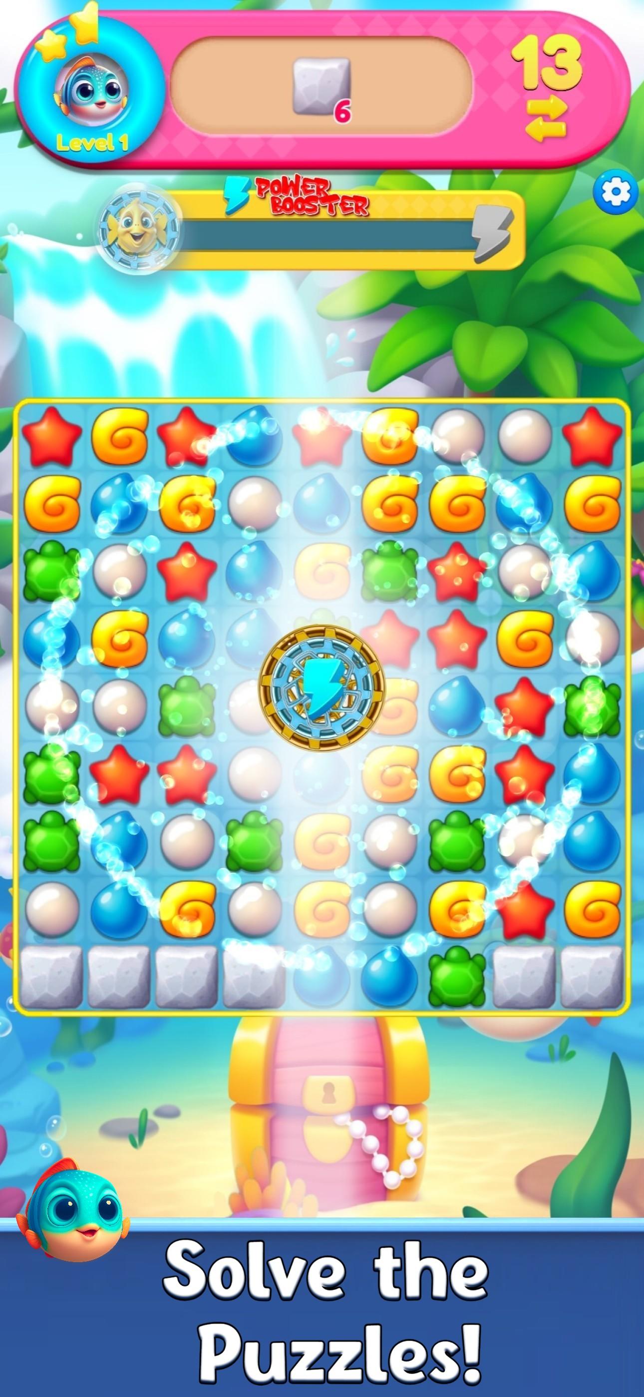 OceanVeil : Aqua Match Oce Game Screenshot