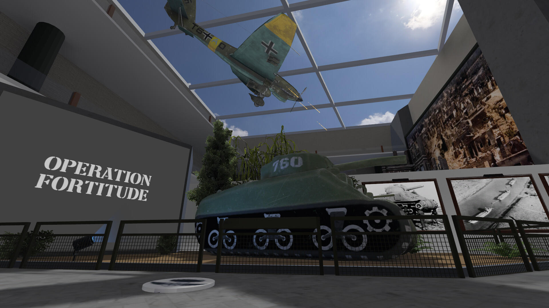 Screenshot of D-Day VR Museum