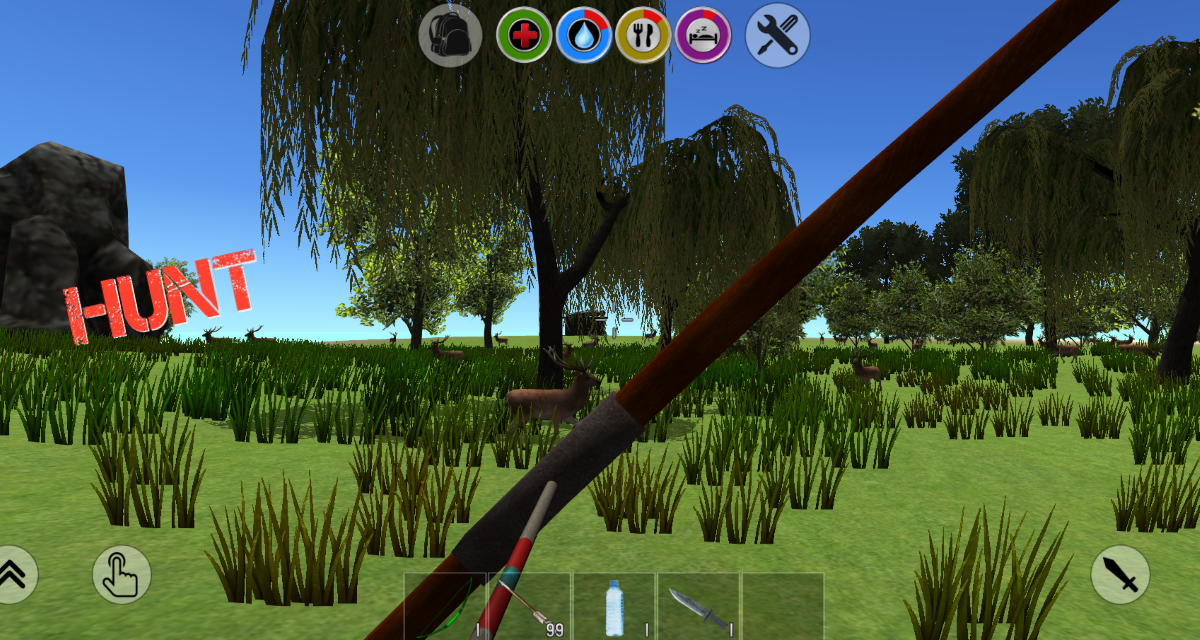 Rustland - Last Day Survival and Craft Island 3D Game Screenshot
