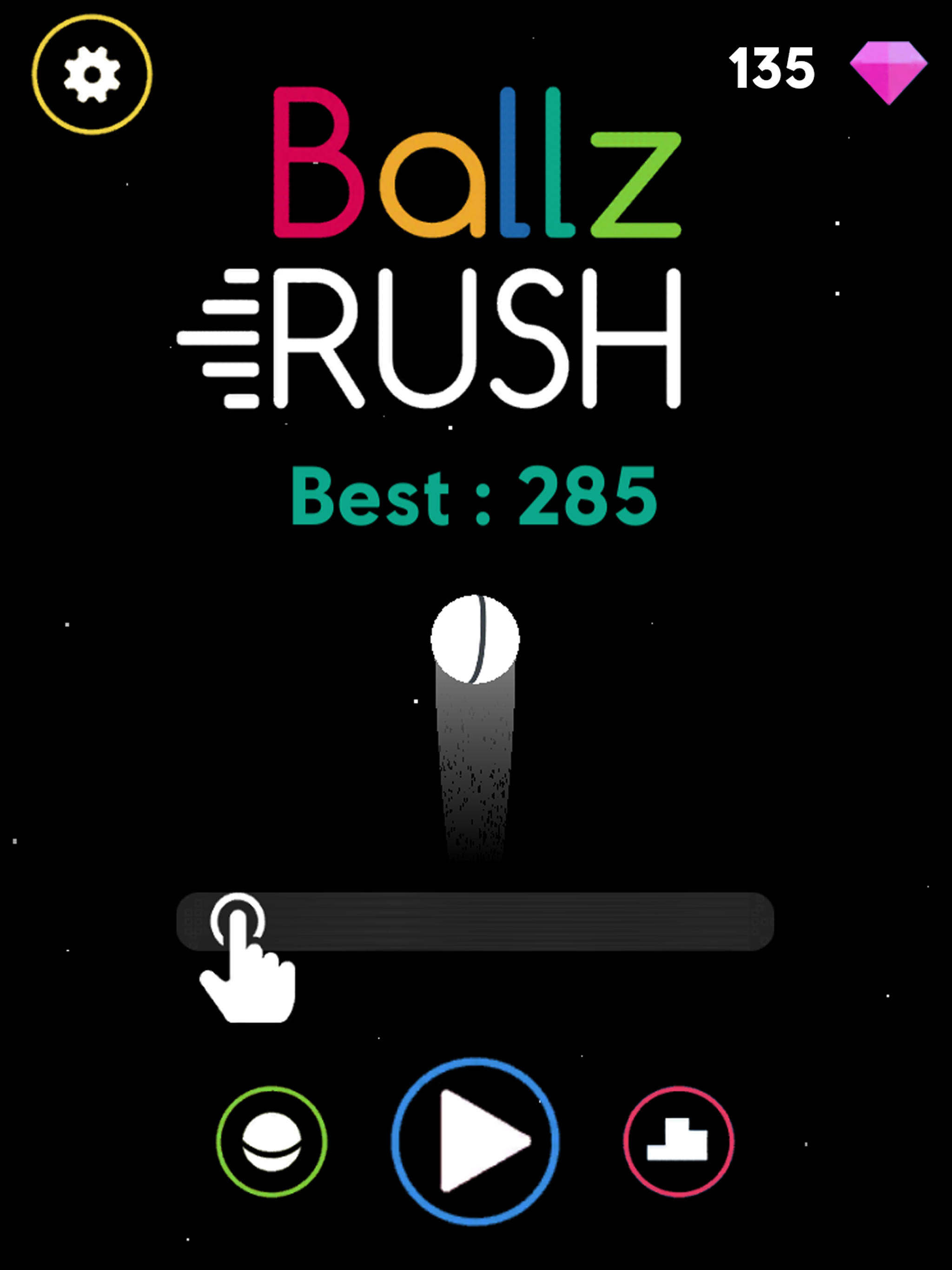 Ballz Rush screenshot game