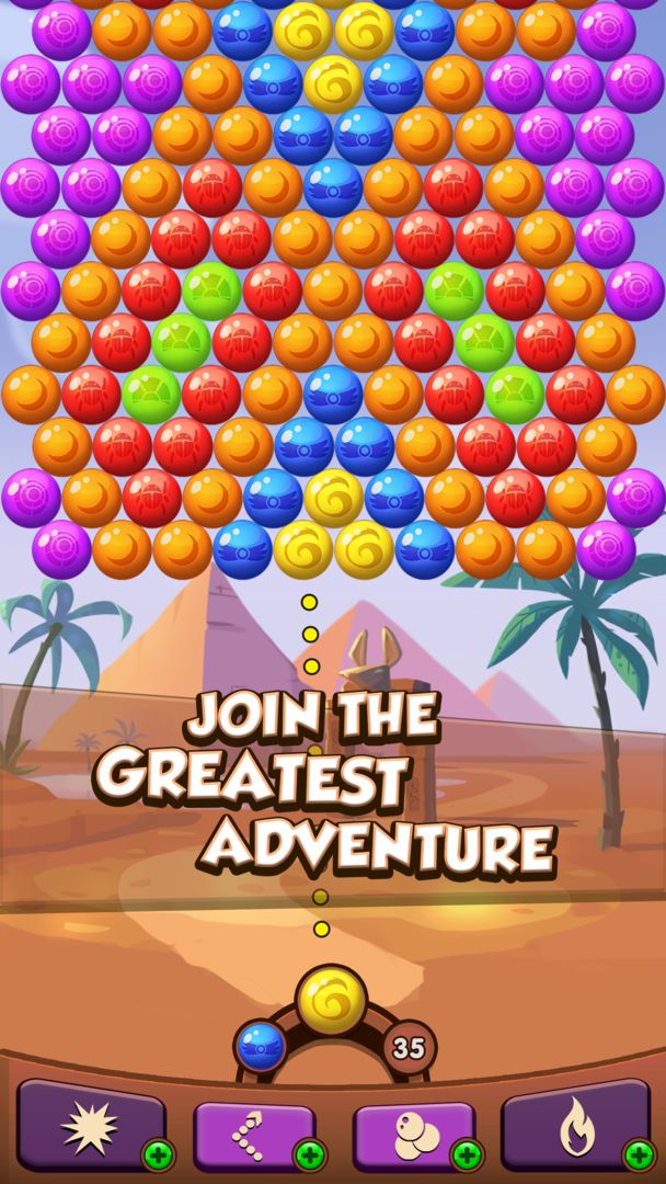 Bubble Pyramids ภาพหน้าจอเกม