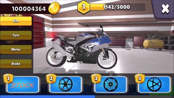 Screenshot of the video of Wheelie King 7 - Motorbike simulator 3D