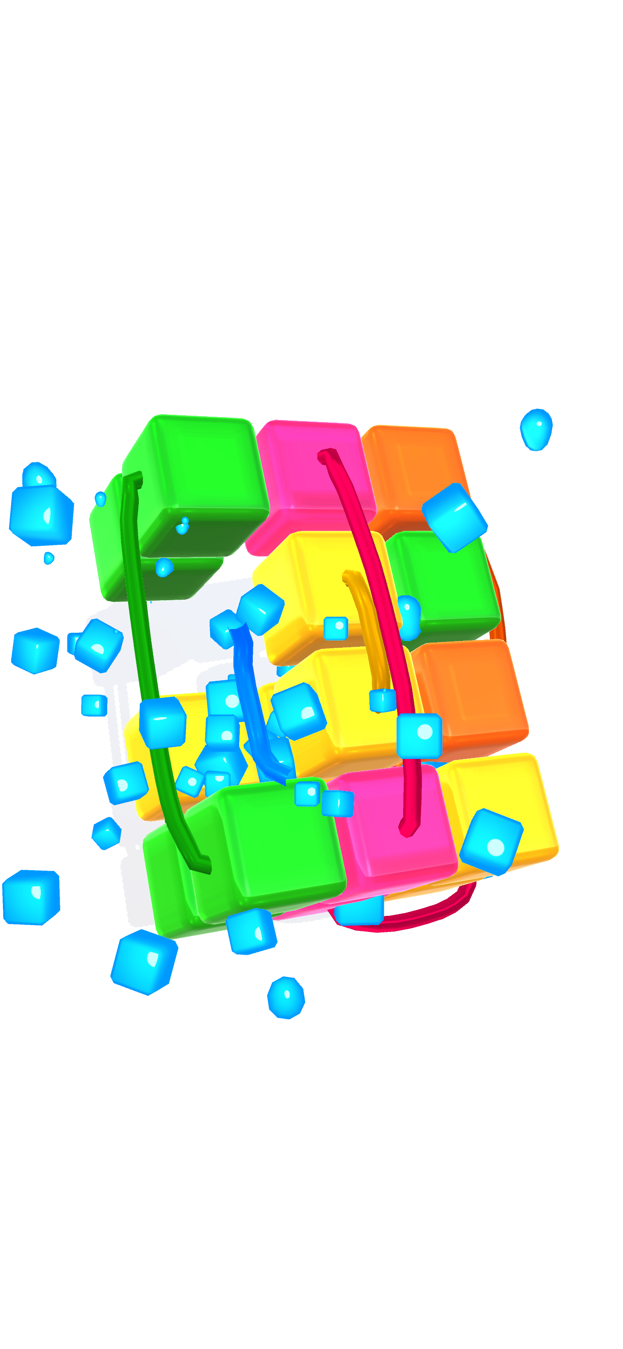 Cube Rope 3D 遊戲截圖