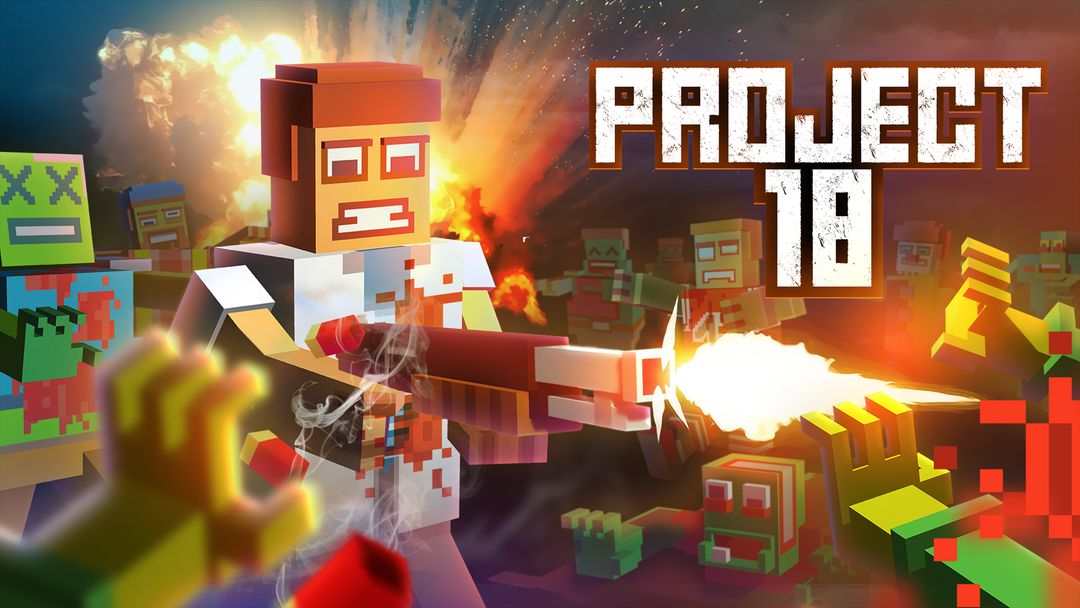 Project 18 - Zombie Shooter ภาพหน้าจอเกม