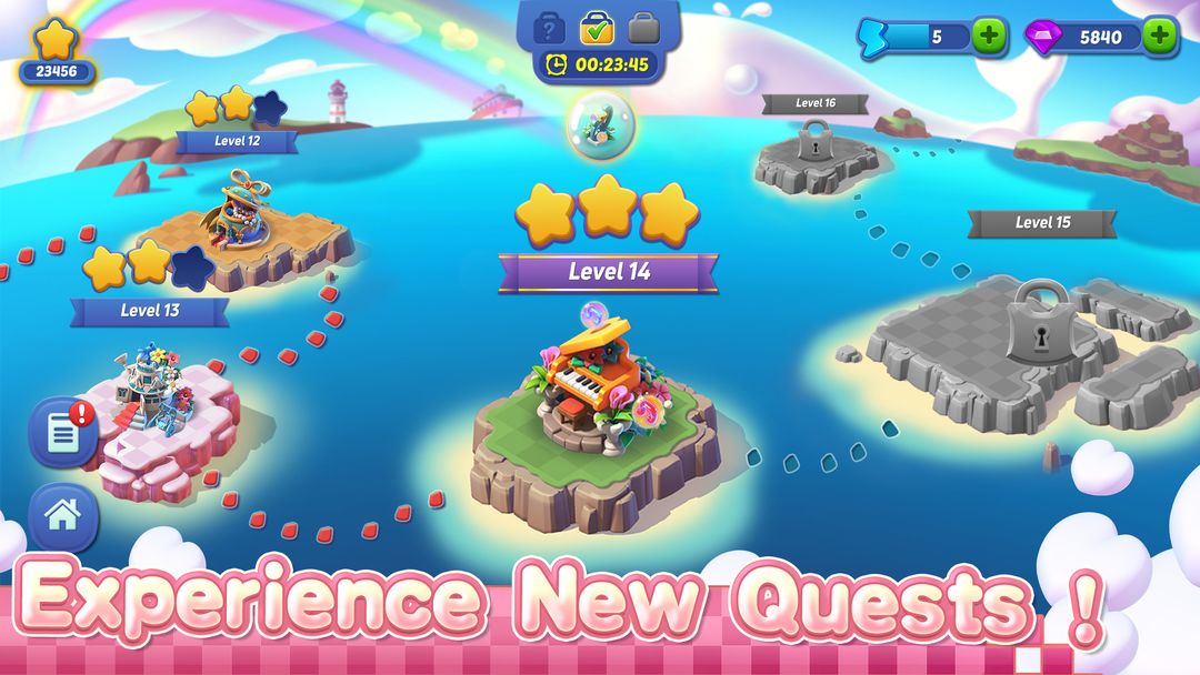 Screenshot of Mergical-Fun Match Island Game