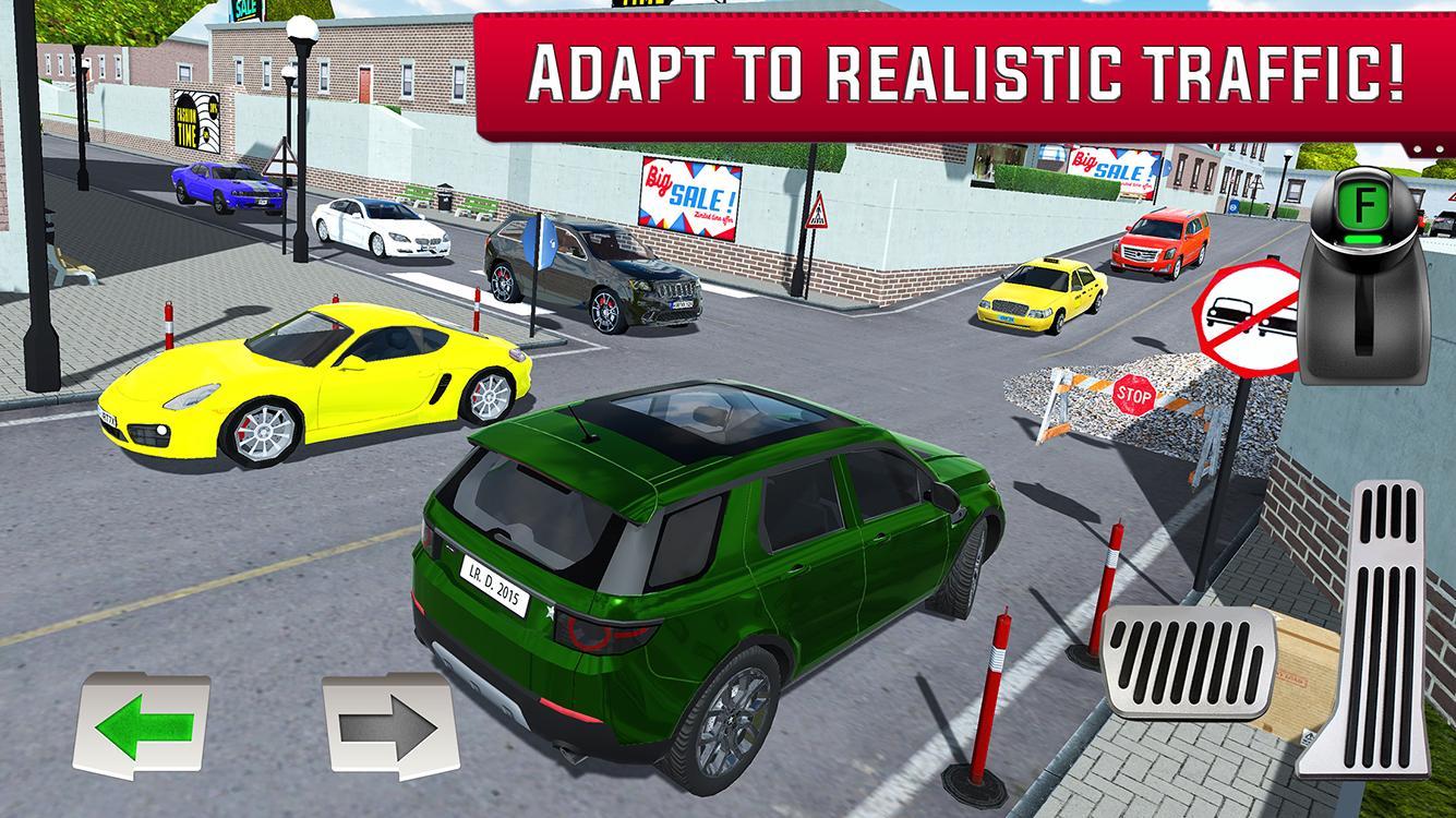 Crash City: Heavy Traffic Driv Game Screenshot