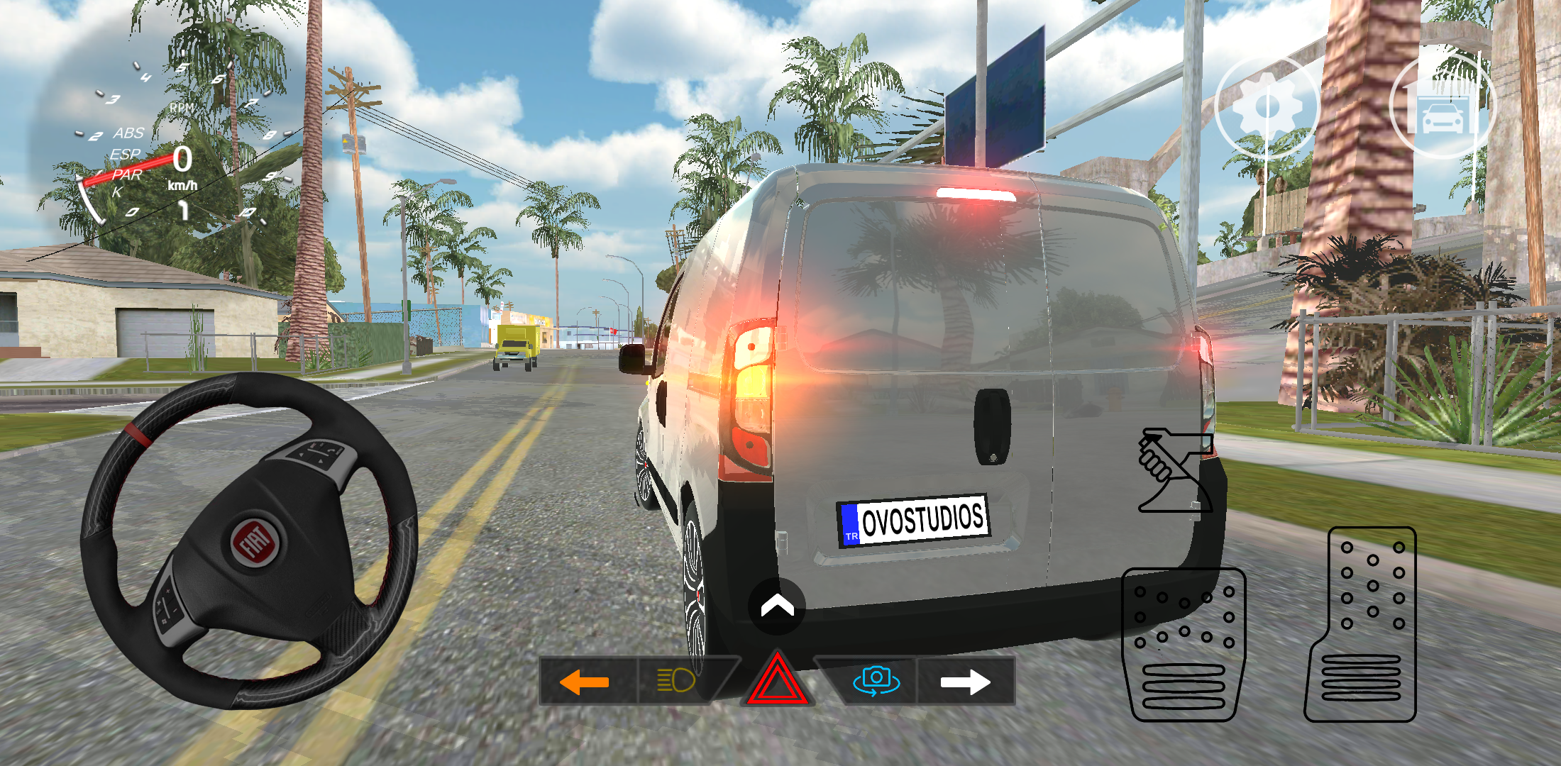 Fiorino Drift & Park Simulator Game Screenshot