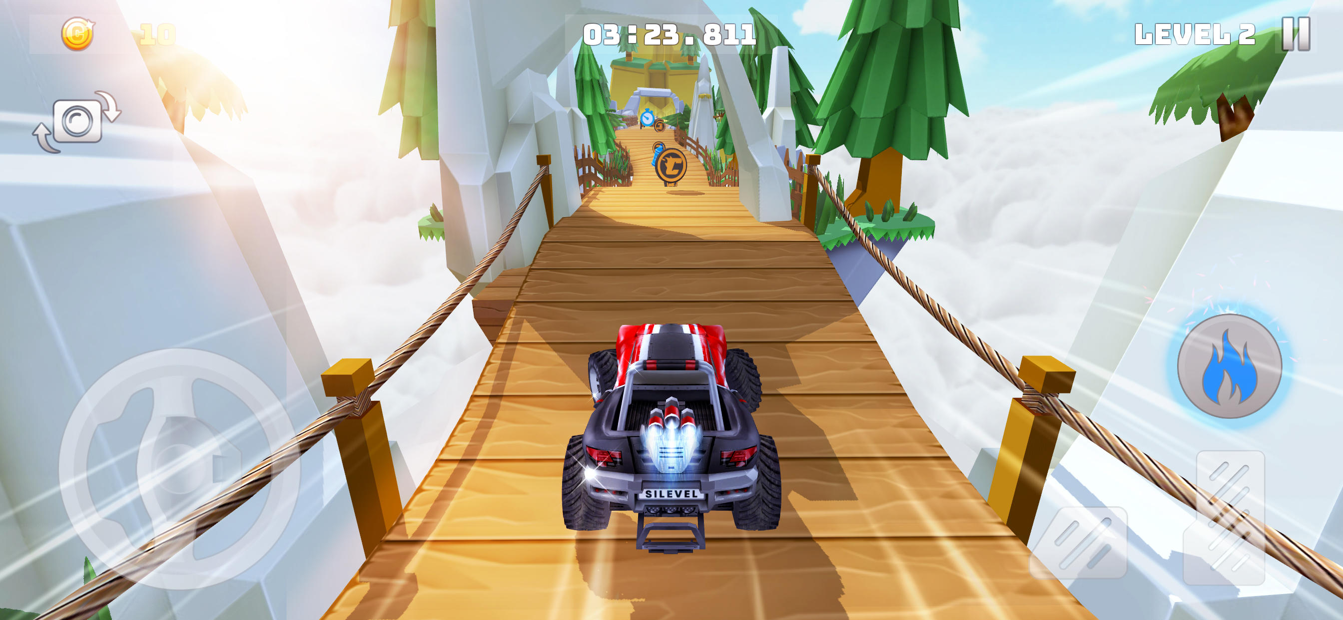 Screenshot 1 of Arrampicata in montagna: gioco di auto acrobatiche 6.9