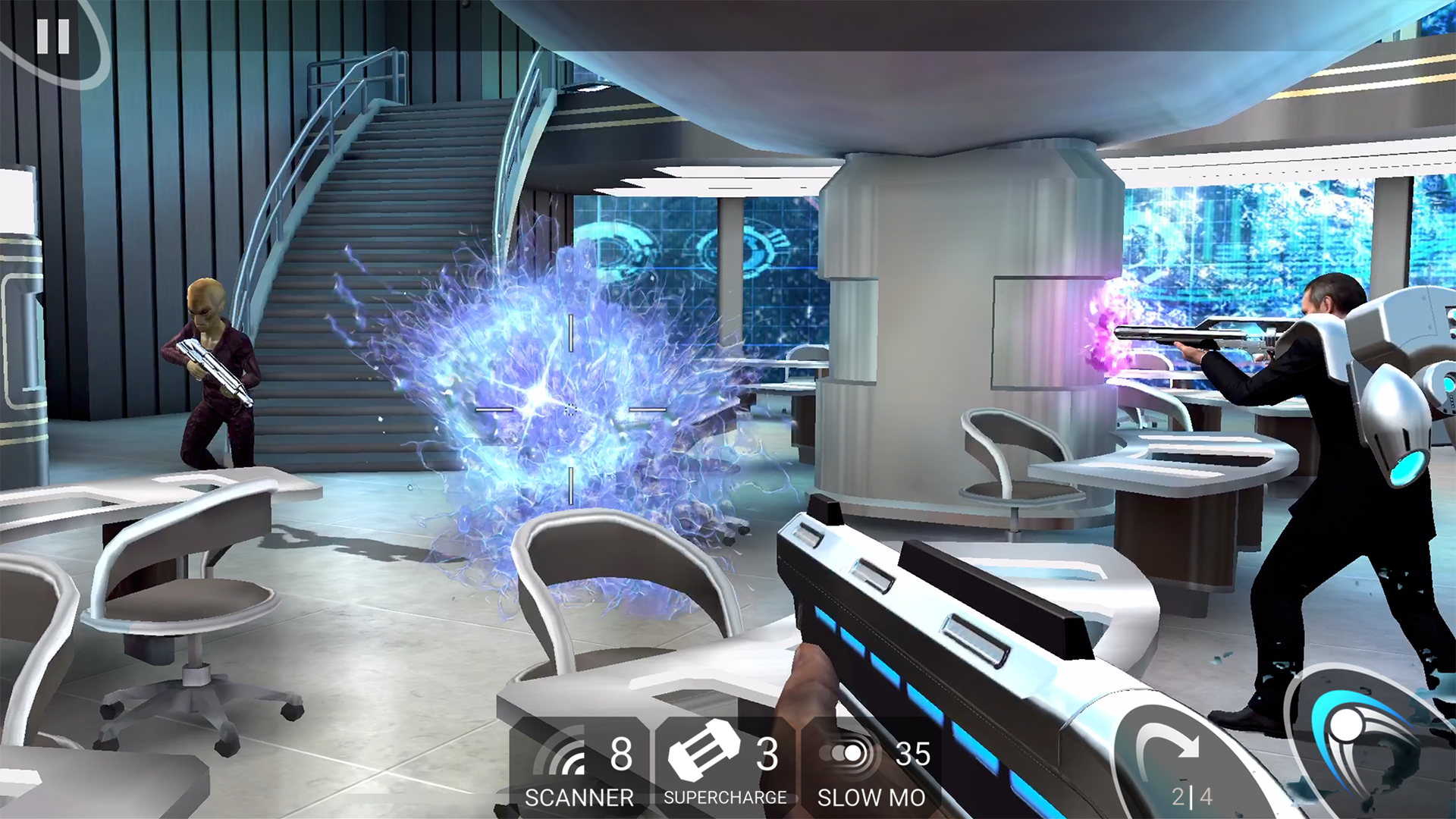 Men In Black: Galaxy Defenders Game Screenshot