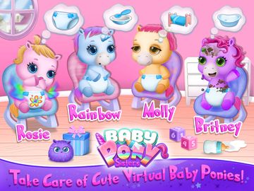 Baby Pony Sisters Game Screenshot