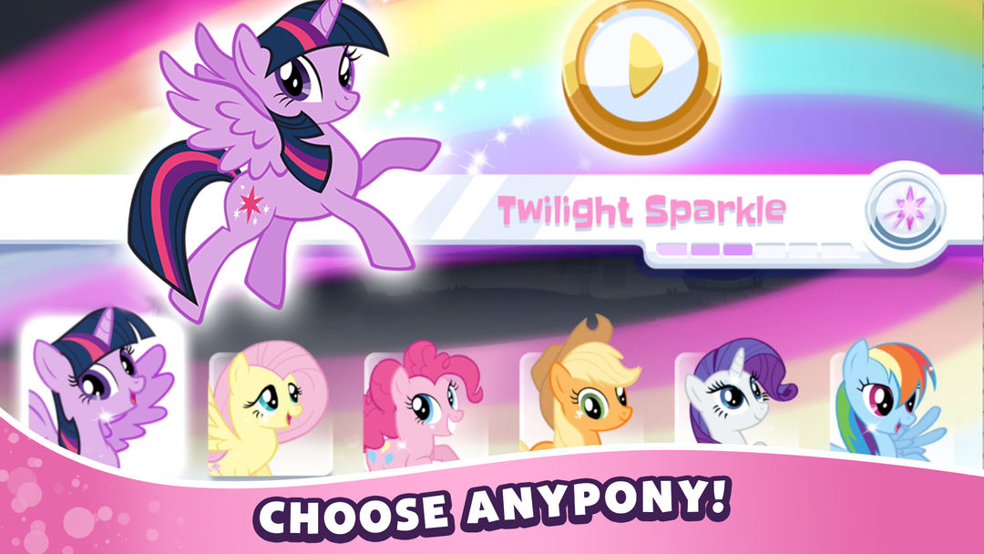 My Little Pony Rainbow Runners screenshot game