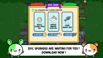 Princess Cat Nom Nom - Clicker & Idle Game Screenshot