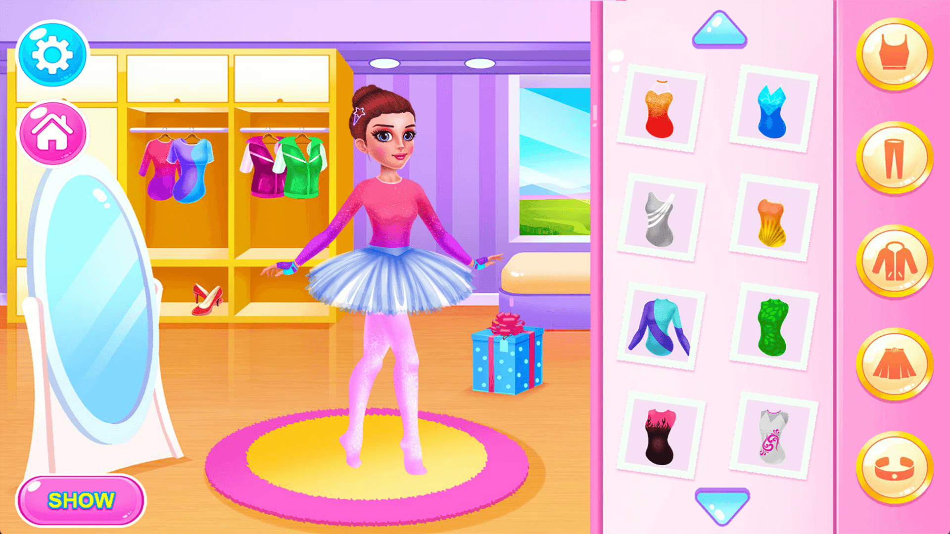 Screenshot of Dreamy Gymnastic & Dance Game