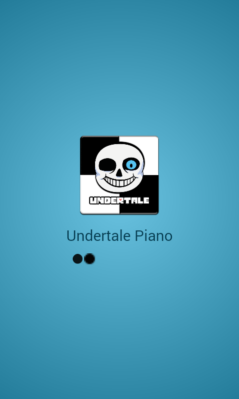 Undertale Piano ゲームのスクリーンショット