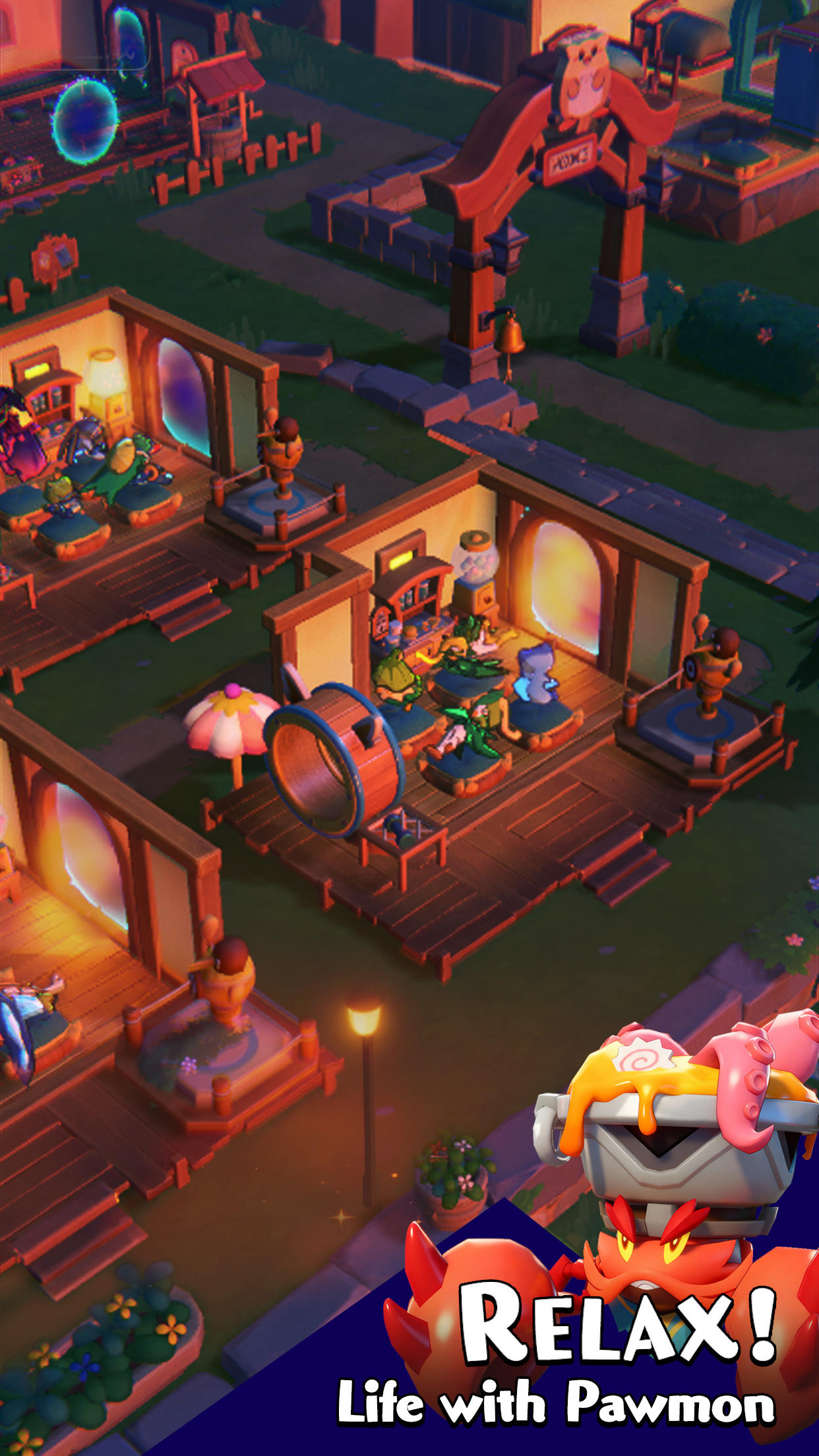 Pawmon War Game Screenshot